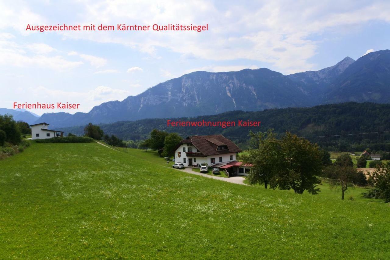 Ferienhaus Kaiser Villa Gallizien Bagian luar foto